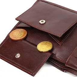 Чоловічий шкіряний гаманець Canpellini 11х9,5х2 см acs0025674 - мініатюра 5