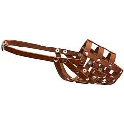 Намордник Collar м'який №3, 34 см коричневий (6306) - мініатюра 2