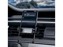 Тримач для смартфона BASEUS Steel Cannon Air Outlet Car Mount Black (SUGP-01) - мініатюра 5