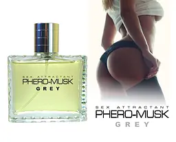 Чоловічі парфуми з феромонами Phero-Musk Grey 100 мл - мініатюра 2