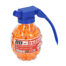 Кульки пульки для дитячої зброї Bambi Граната BB-5Orange 500 шт