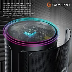 Мікрофон GamePro чорний (UGM105B) - мініатюра 13