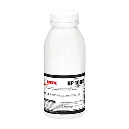 Тонер HP LJ P1005/P1505/P1102/M125, 105г Black Imex (CMG-3-105)