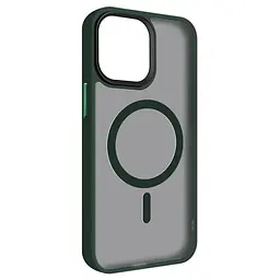 Чохол ArmorStandart Uniq Magsafe для Apple iPhone 15 Pro Max Dark Green (ARM75321)