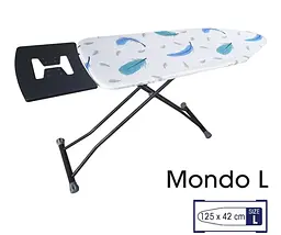 Дошка для прасування Casa Si Mondo L 125x42 Grey/Blue Feathers (CS93570L342) - мініатюра 2