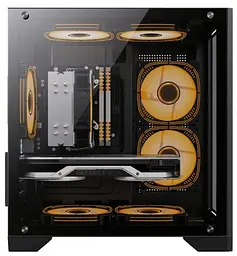 Корпус GameMax Infinity Mini Black (Infinity Mini Black) - мініатюра 4
