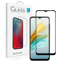 Скло захисне ACCLAB Full Glue ZTE Blade A53 Black (1283126583278)