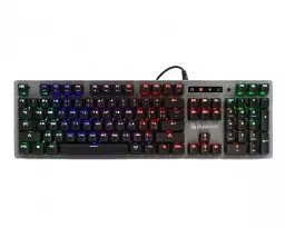 Клавіатура Bloody B760, Grey, USB, оптомеханічна (перемикачі LK Light Strike), LED підсвічування, 104 кнопки, 1.8 м