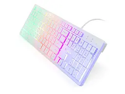 Клавіатура Vinga KB410 White - мініатюра 2