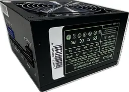 Блок живлення Delux DLP-45DGM 600W (DLP-45DGM) Black - мініатюра 3