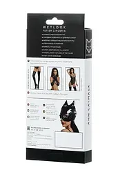 Маска Glossy Ann, OneSize (чорний) - мініатюра 4