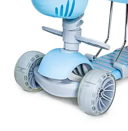 Самокат 5 в 1 Scale Sports Від 1-8 років Блакитний 000248280 - мініатюра 2
