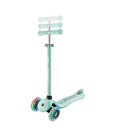 Самокат Globber Go Up Sporty 360 колеса з підсвіткою м’ятно-фісташковий (456-706) - мініатюра 8