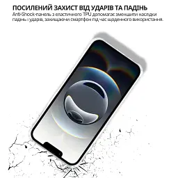 Чохол до мобільного телефона BeCover Anti-Shock Apple iPhone 17e Clear (715144) - мініатюра 5