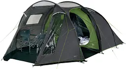 Намет High Peak Ancona 5.0 Light Grey/Dark Grey/Green (10249) - мініатюра 2