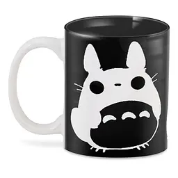 Кружка GeekLand Мій сусід Тоторо My Neighbor Totoro чорно-білаNT.02.038 - мініатюра 3