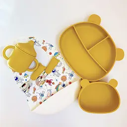 Набір дитячого посуду Ведмедики BPR img_e5288 ведмедик залізо Y17