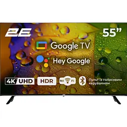 Телевізор 2E A07K 55` LCD 4K (2E-55A07K) [149341]