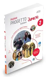Progetto Italiano Junior Nuovo 2. Libro & Quaderno dell’insegnante + CD audio + DVD - мініатюра 2