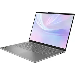 Ноутбук LENOVO IdeaPad Slim 5 16AHP10, AMD Ryzen 7 8845HS до 5.1 ГГц, 16" WUXGA, 32 ГБ, SSD 1 ТБ, графіка AMD Radeon 780M, FreeDos, колір сірий - мініатюра 4