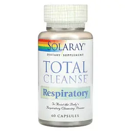 Комплекси Total Cleanse Respiratory 60 капсул Solaray vit0005615