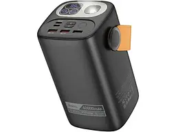 Внешний аккумулятор (павербанк) Hoco DB160 Astrum 60000mAh Black
