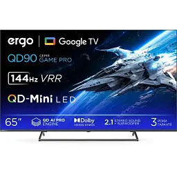 Телевізор LED ERGO 50MQD90 Game PRO - мініатюра 2
