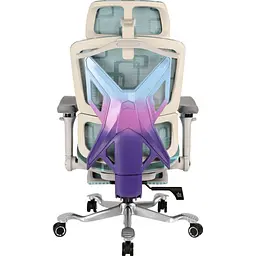Геймерське крісло GT Racer X-900 Gray/Violet/Blue [174675] - мініатюра 6