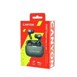 Навушники Canyon TWS-10 OnGo ANC ENC Graphite (CNS-TWS10B) - мініатюра 6