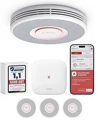 Бездротовий датчик диму X-Sense XS0B-MR автономний пожежний сповіщувач Wi-Fi комплект 3 шт (SKU-116)
