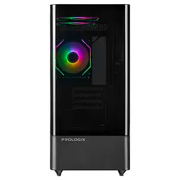 Корпус Prologix Lumi GM-01AB Glass Чорний - мініатюра 4