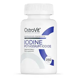 Йодид калію OstroVit IODINE Potassium Iodide, 250 таблеток