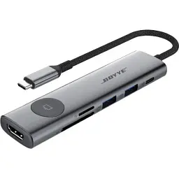 Концентратор FrimeCom USB-C Boyye 7-в-1 (UC-721)