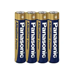 Батарейка Panasonic LR03/AAA Alkaline (4шт) - мініатюра 2