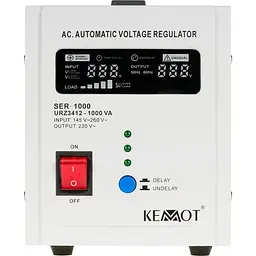 Стабілізатор напруги Kemot SER-1000 1000VA 145Vac-260Vac - мініатюра 2