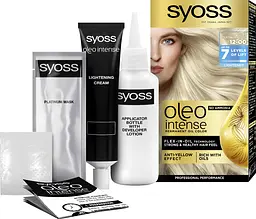 Фарба для волосся Syoss Oleo Intense відтінок 12-00 платиновий блонд екстра без аміаку 115 мл - мініатюра 2