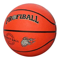 М'яч баскетбольний PROFIBALL VA 0001 розмір7, гума, 8 панелей, малюнок-друк, 510г