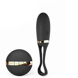 Віброяйце Dorcel Secret Delight Gold з пультом ДК з турборежимом та голосовим управлінням - мініатюра 2