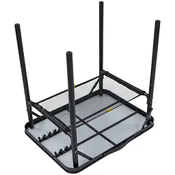 Складний стіл Bo-Camp Northgate 60x45 cm Black/Grey (1404182), Сірий - мініатюра 4