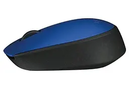 Миша бездротова Logitech M171, Blue/Black, USB (2.4 GHz), 1000 dpi, 3 кнопки, 1xAA (910-004640) - мініатюра 3