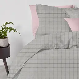 Підковдра полуторна Cosas Grey Geometry 160х220 см (CellAshgrey_160q) - мініатюра 2