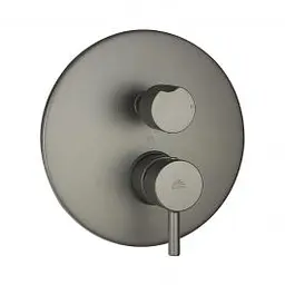Змішувач для ванни/душу на 3 споживача Paffoni Light mercury grey LIG019MG, Сірий