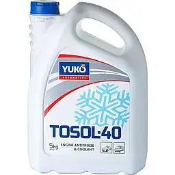 Рідина охолоджуюча Yuko Тосол-40, 5 кг