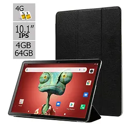 Планшет-телефон Hoozo S 464 LTE Black 4GB/64GB IPS 10.1'' + Чохол-книжка - мініатюра 2