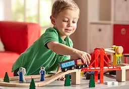 Дерев'яна дитяча залізниця Melissa&Doug (MD701) - мініатюра 6