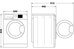 Пральна машина автоматична Indesit IM 600 MY TIME UA (7081494) - мініатюра 5