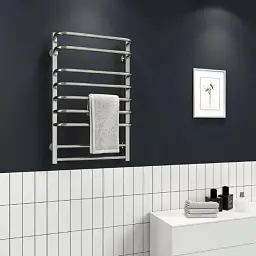 Рушникосушка водяна Deffi Lux П9 500x800 мм нижнє підключення 30412 - мініатюра 3