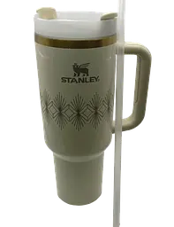 Термокухоль Stanley Quencher H2.0 Tumbler з неіржавкої сталі 1,18 л Champagne Ivory Gold KT7001971