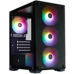 Корпус для ПК 1stPlayer X2-M-BK-4F7