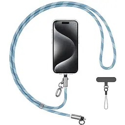 Дата кабель-шнурок Usams US-SJ746 Type-C to Lightning 30W (1.2m) Blue